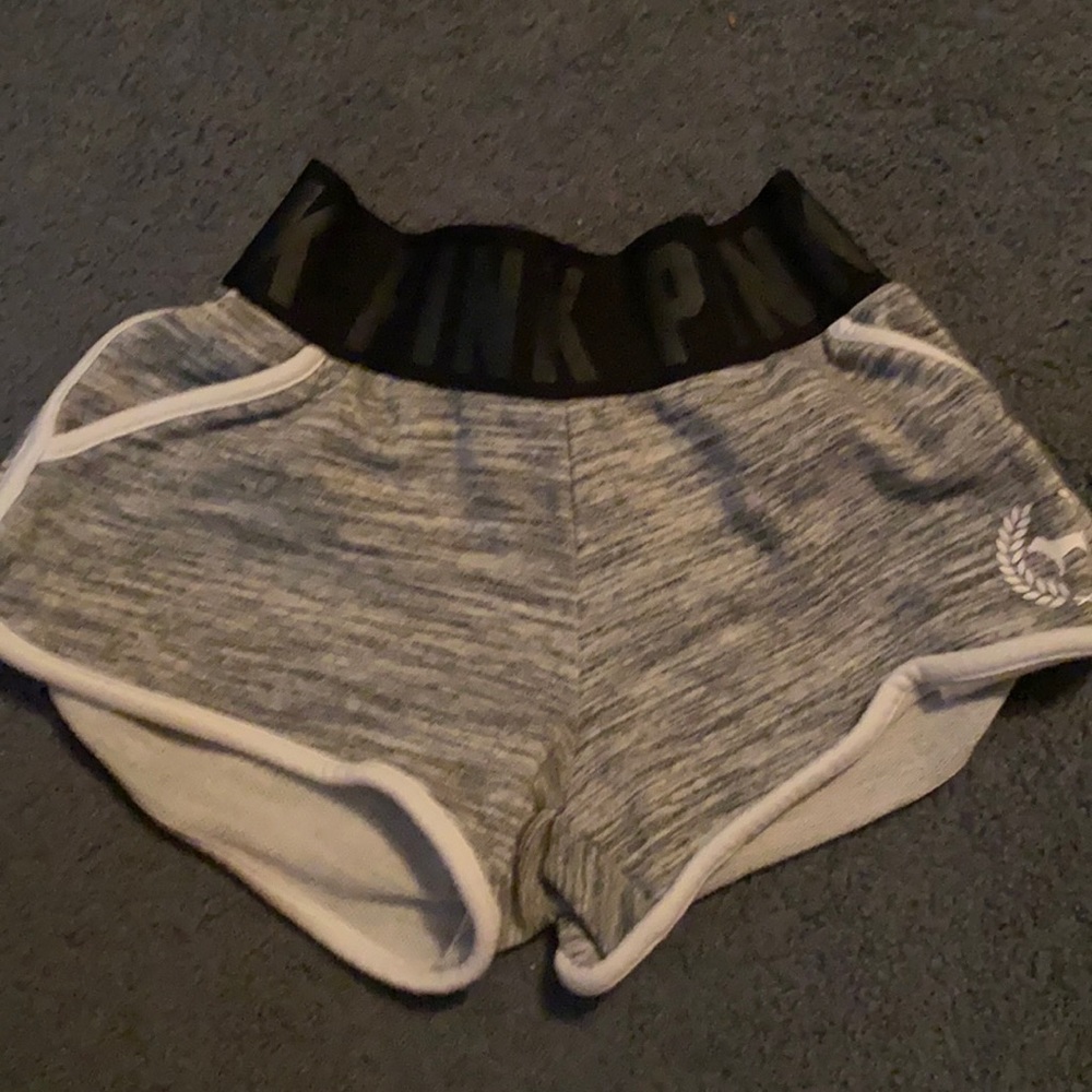 grey (pink) shorts